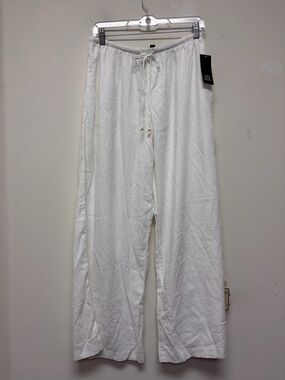 Womens Linen Pull-on Pants Size Medium #469